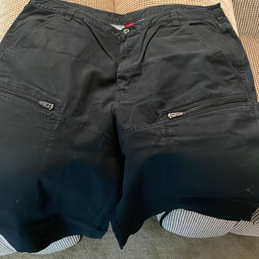 Black Jordan shorts